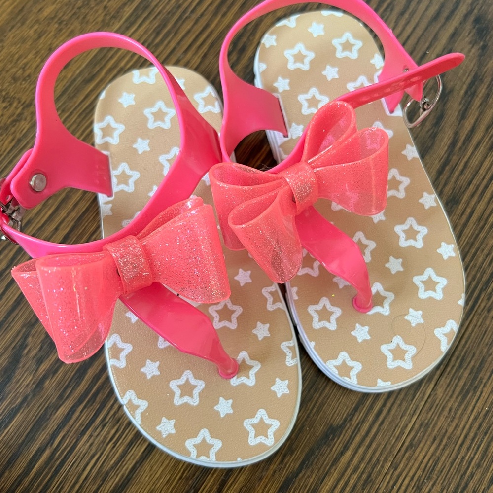 🎀Jelly🎀sandals girls size 9/10 Never worn